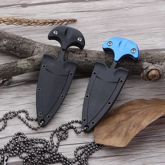 Outdoor Tools Multifunctional Mini Hanging Necklace Knife Protable Outdoor Camping Knife Rescue Survival Tool Tea Knife Tool