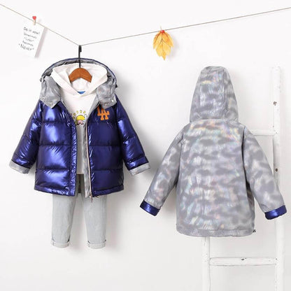 90% Duck Down winter coat, a new fashion for children - beandbuy