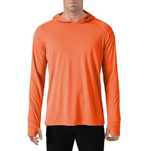 A fashionable men's shirt protects from the sun with a long sleeve - beandbuy