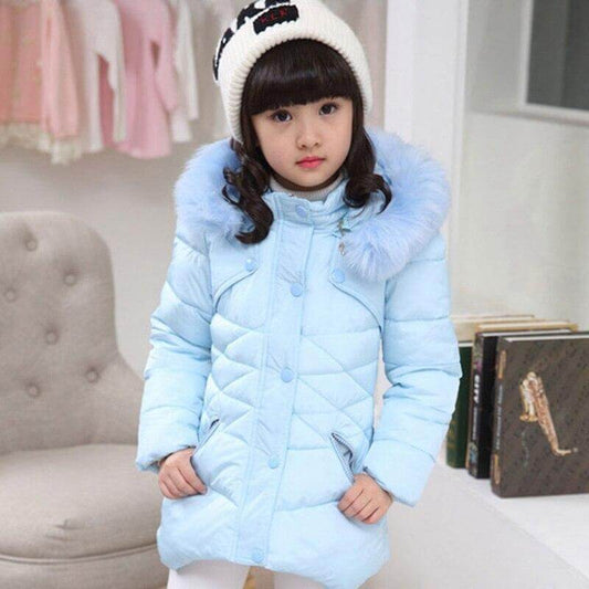 A windbreaker winter coat for girls - beandbuy