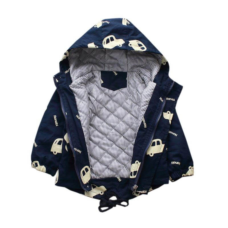 Cool jackets cars for kids and babies from one year old - beandbuy