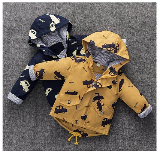 Cool jackets cars for kids and babies from one year old - beandbuy