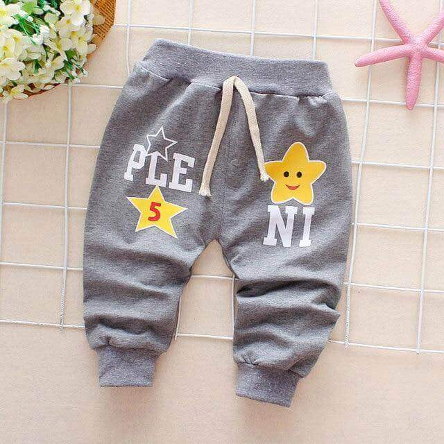 Cotton kids & baby sweatpants are printed in a variety of models - beandbuy