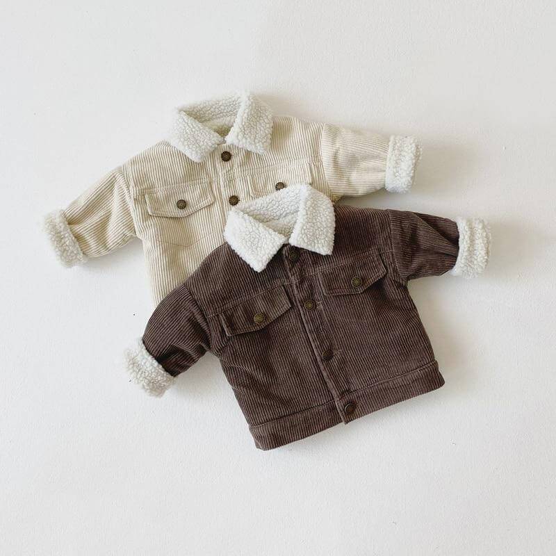 Fashionable autumn and winter jacket for children and babies - beandbuy