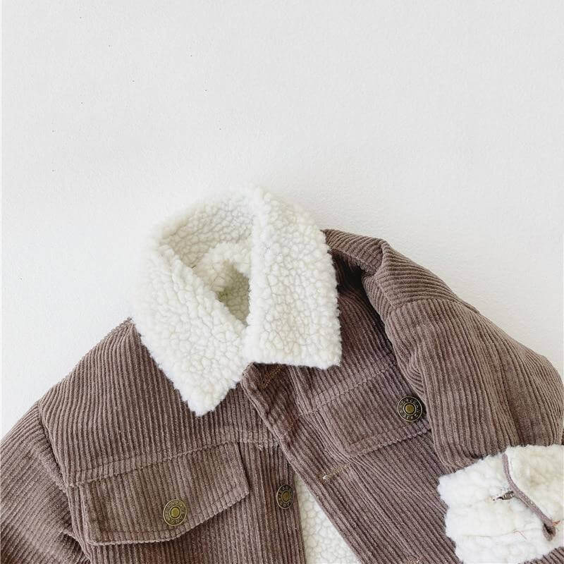 Fashionable autumn and winter jacket for children and babies - beandbuy