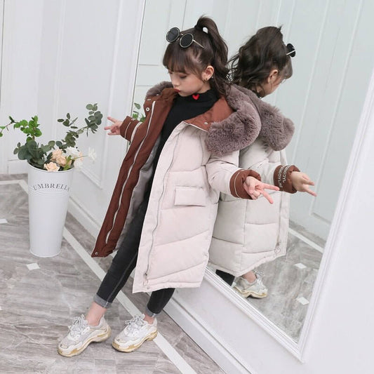 High-Quality Cotton Down Jackets New Fashion For Girls - beandbuy